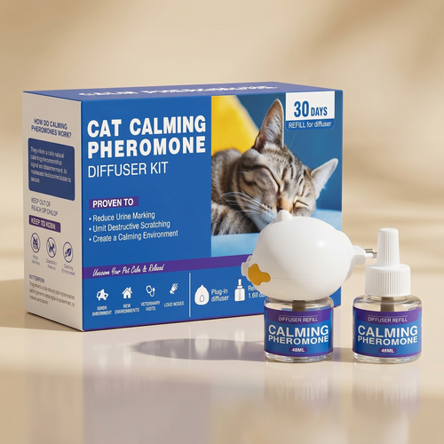 Le kit Harmony — Diffuseur apaisant pour chats anxieux lors d'un déménagement